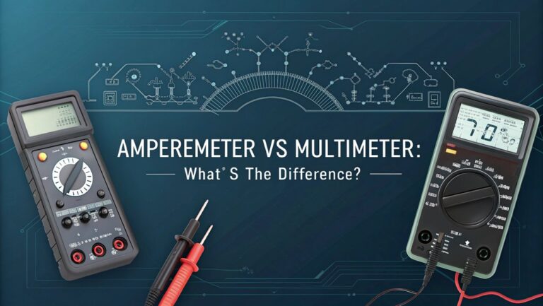 amperemeter and multimeter comparison
