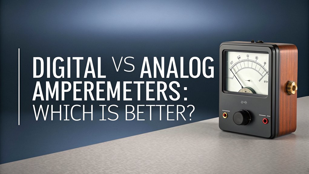 digital vs analog amperemeters