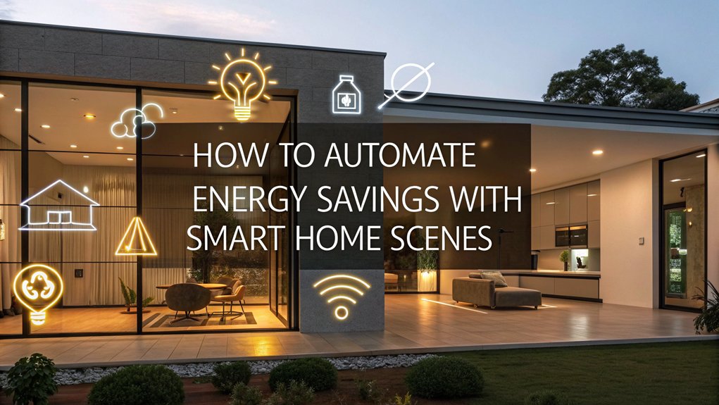 automated energy efficiency scenes