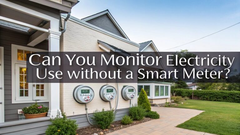 monitor electricity without smart meter