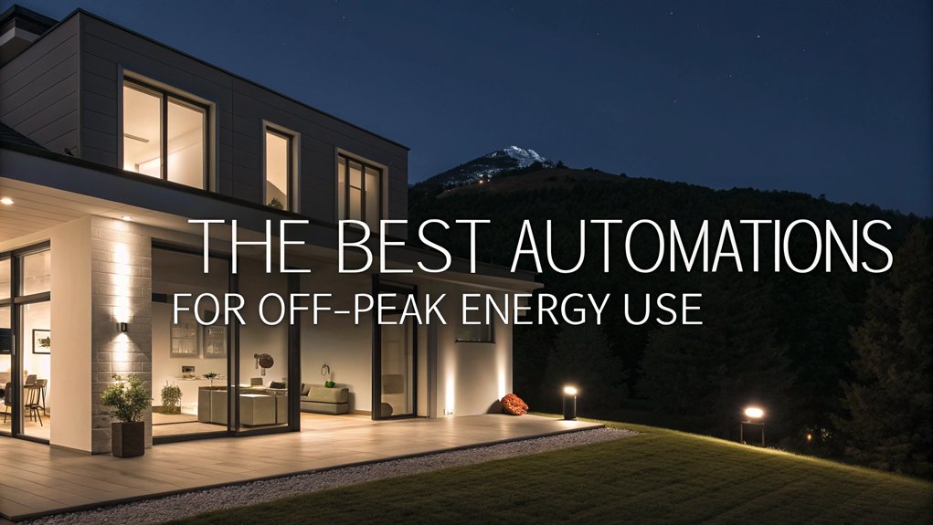 off peak energy automation strategies